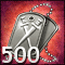 Кровь врагов на 500 жетонах